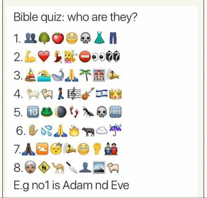 Do You Know Your Bible Stories? Solve This Picture Puzzle - Religion ...