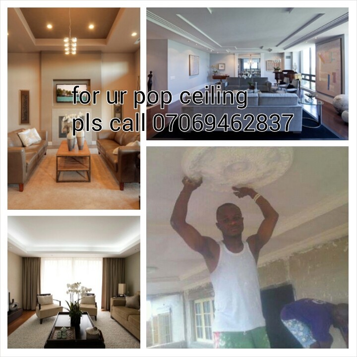 We Design All Sort Of Quality P.o.p Ceiling, Check In Here For Sample  Pictures - Properties - Nigeria