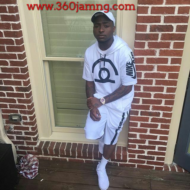 Davido Looks Good In Black & White Outfit – See What He’s Doing ...