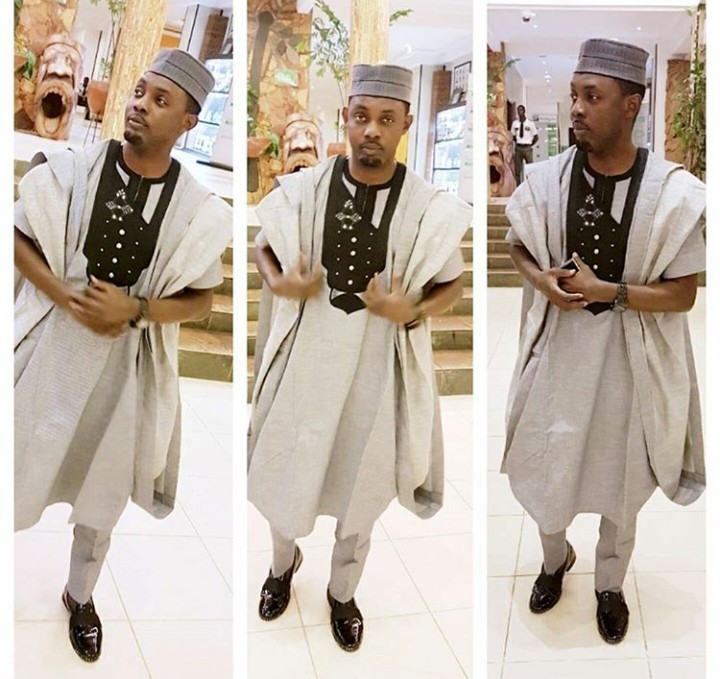 Comedian AY Rocks Agbada To The Golden Movie Awards In Ghana ...