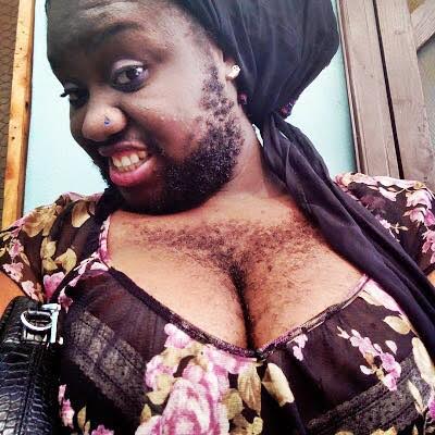 Checkout Sexy New Photos Of Nigeria S Hairiest Woman Queen Okafor