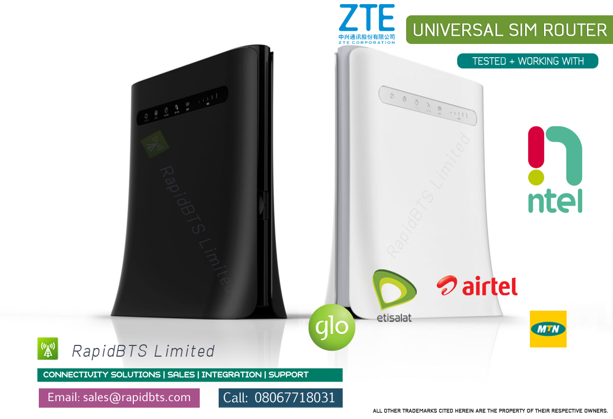 ZTE MF286 Superfast Internet Speeds Up To 230mbps Over A 4G/LTE Connection  - Adverts - Nigeria