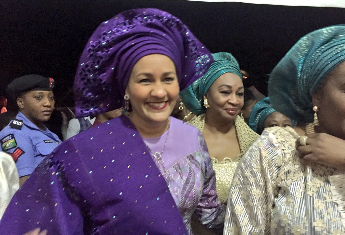 Samira Ibrahim's Wedding: Amina Mohammed's Daughter Weds ...