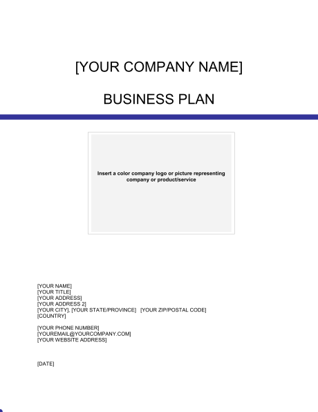 reason for business plan