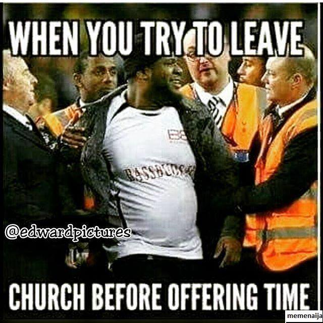 Leave the church