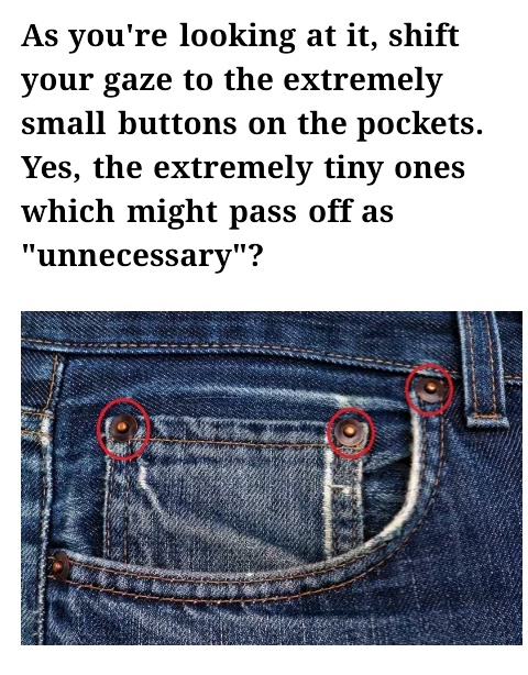 Why Jeans Have Extremely Small Buttons At The Pockets - Fashion - Nigeria