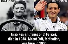 See how they look alikeMesut Özil vrs Enzo Ferrari — Steemit