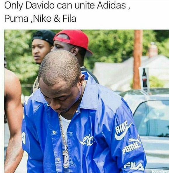 What Is Wrong With Davido's Jacket? (PICS) - Celebrities - Nigeria