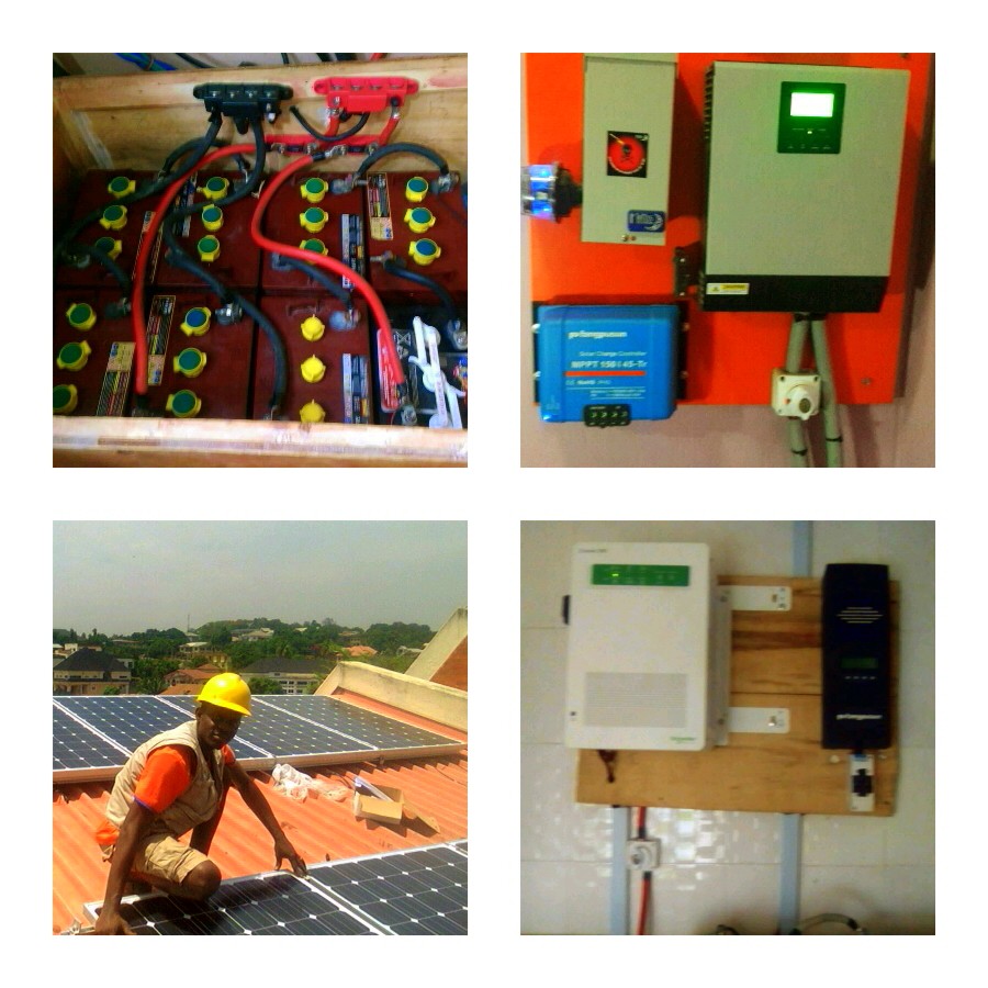 #solar Power Installation And #hybrid Inverter Installation