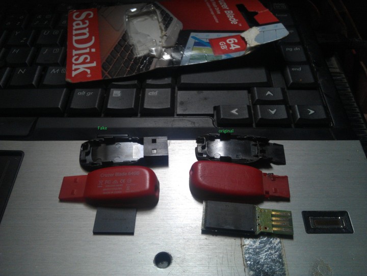 Detect Fake Flash Drives (sandisk Cruzer Blades) - Phones - Nigeria
