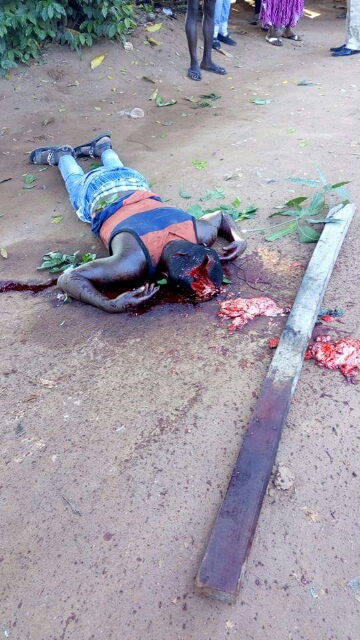 This Man Was Killed Today In Benin City- Graphic Image ...