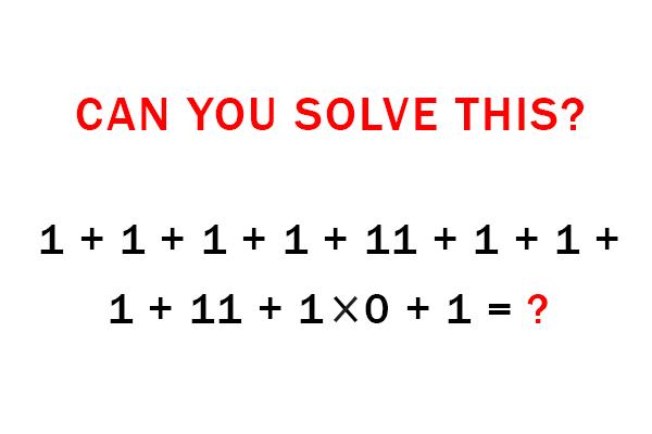 We can solve this. Ichuban trying to solve the TSET.