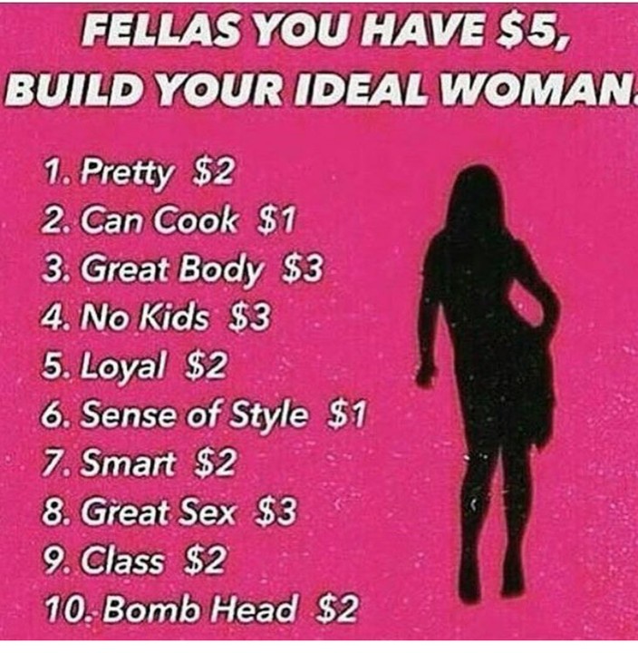 Fellas You Have 5 To Build Your Ideal Woman Romance Nigeria