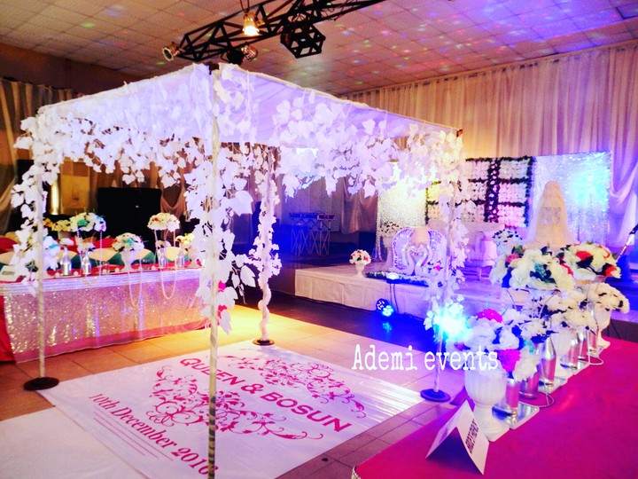 Pictures Of Lovely Wedding Reception Decorations And Cakes - Events