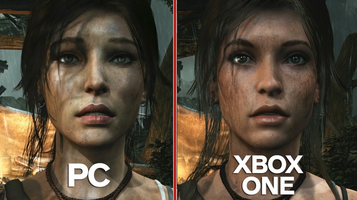 xbox one graphics vs pc