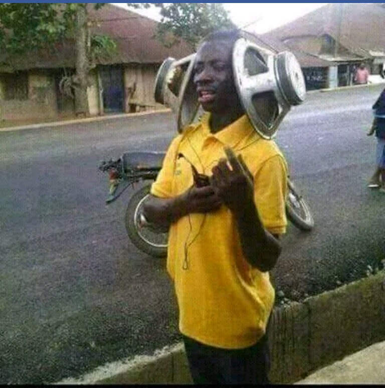 Ghen Ghen Which Song Could He Be Listening To Photo Celebrities Nigeria