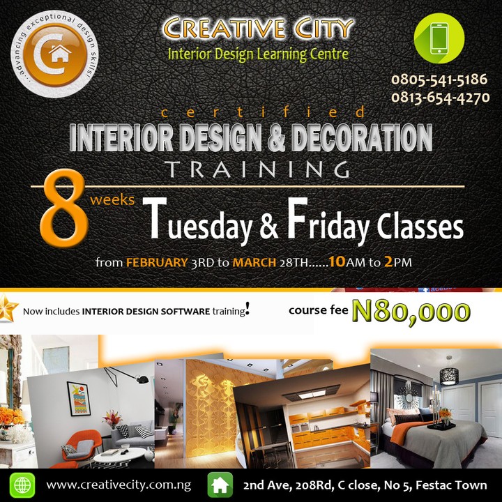 Interior Design And Decoration Certificate Course