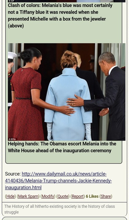 Photo Of Obama & Wife Holding Trumps Wife Goes Viral: What Is Wrong With  It? - Foreign Affairs - Nigeria