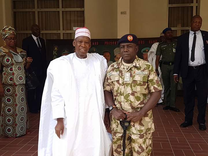 PHOTOS: Gov Umar Ganduje Receives DG NYSC, Gen. Sulaiman Kazaure ...