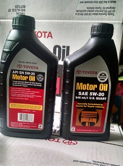 US Engine Oils - Toyota Motor Oil(5w20) - Autos (19) - Nigeria