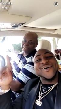 bentley buys davido dad his nairaland celebrate birthday celebrities