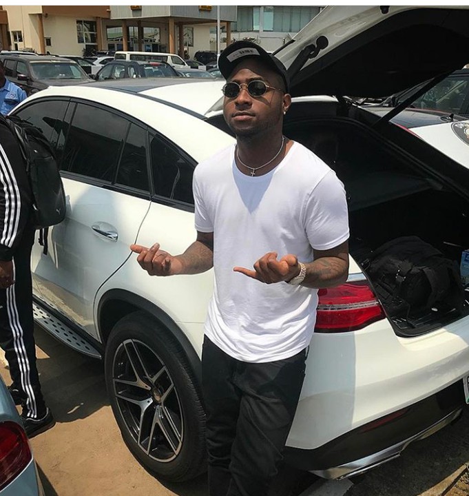 Davido Traveling To Ekiti State By Road In Grand Style (photo ...