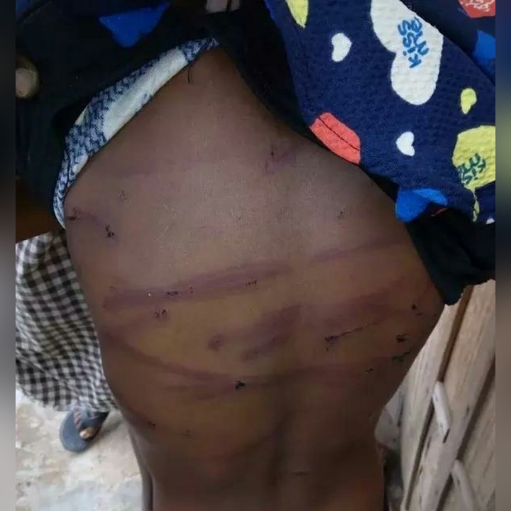 Little Girl Gets Beaten Up By Her Father For Watching TV At Neighbour Room  - Nairaland / General - Nigeria