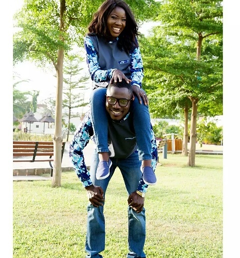 Man Gets Playful With His Fiancees Backside In Saucy Pre Wedding Photos Romance Nigeria 5052