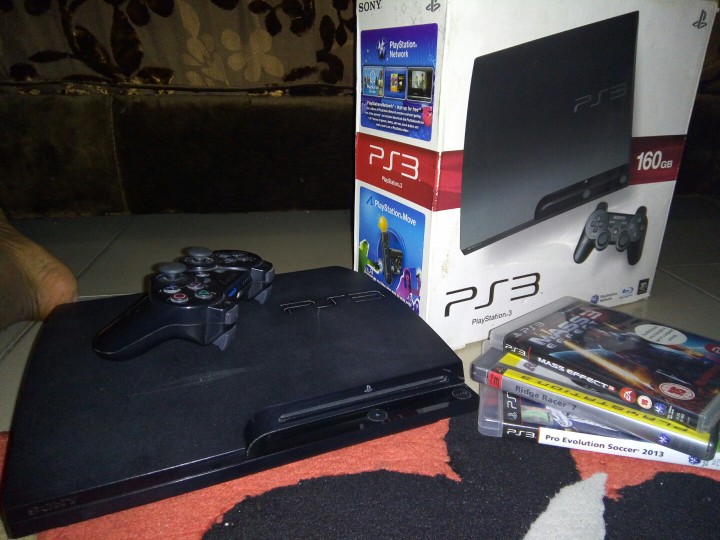Playstation 3 Slim With 3 Games And 1 Pad For Sale! SOLD! SOLD!! -  Technology Market - Nigeria
