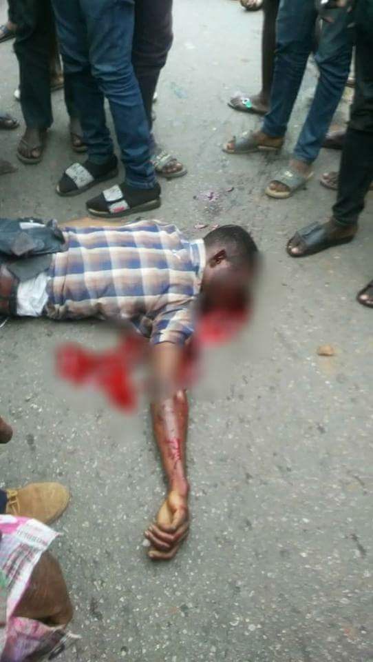 Accident In Ikorodu, Bike & Trailer Collide, 2 Crushed To Death