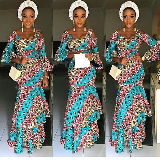 nigerian ankara gown styles