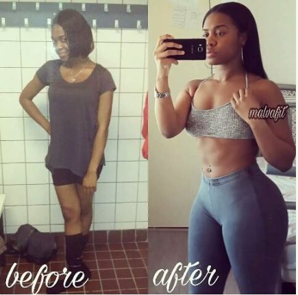 AMAZING! See How Skinny Lady Transform Her Body To “hot And Sexy” - Health  - Nigeria