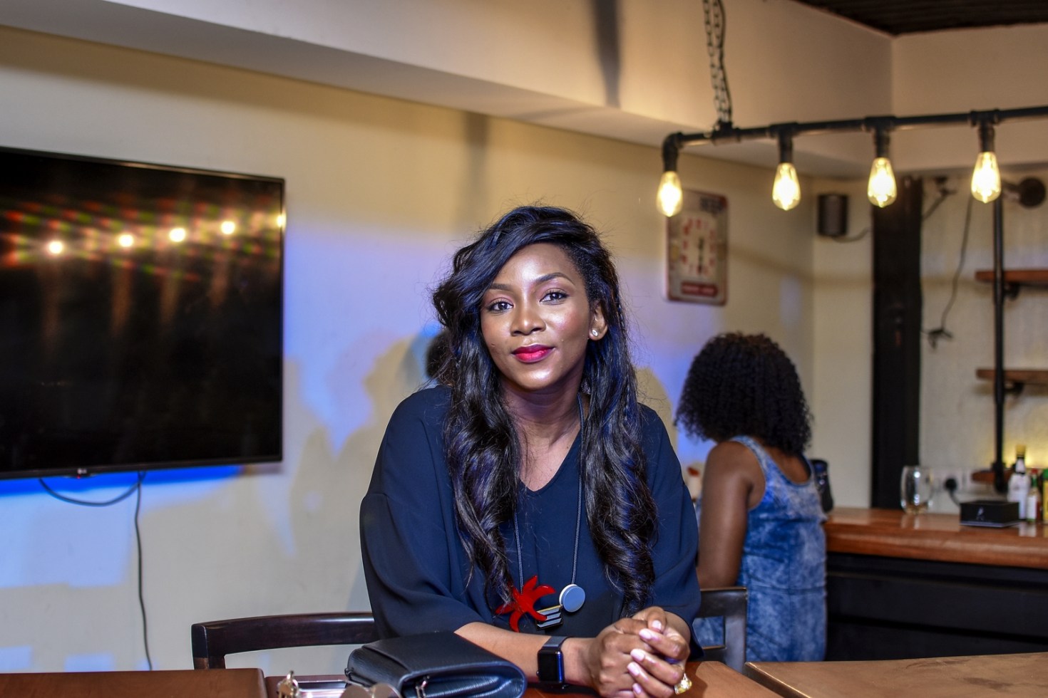 Genevieve Nnaji At The Johnnie, Jazz & Whisky Event In Lagos (pho