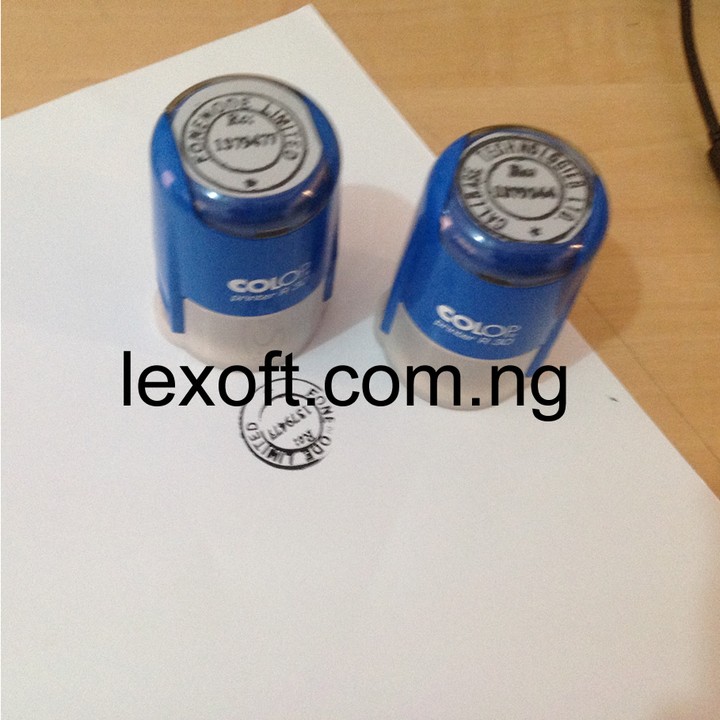 Order for quality official rubber stamp now in Lagos Nigeria