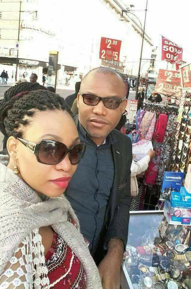 Latest Photo Of Nnamdi Kanu In London! - Politics - Nigeria