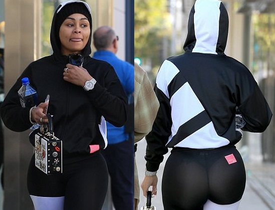 Blac Chyna Wears See through Leggings And 3K D G Purse In New Photo Celebrities Nigeria