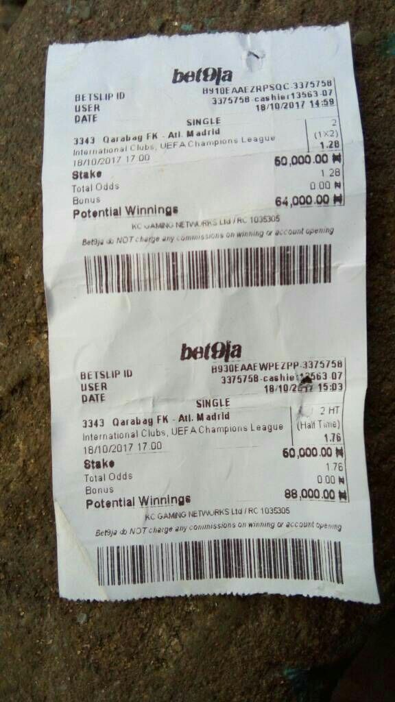The Most Hilarious And Unfortunate Bet Slip I've Ever Seen - Sports -  Nigeria