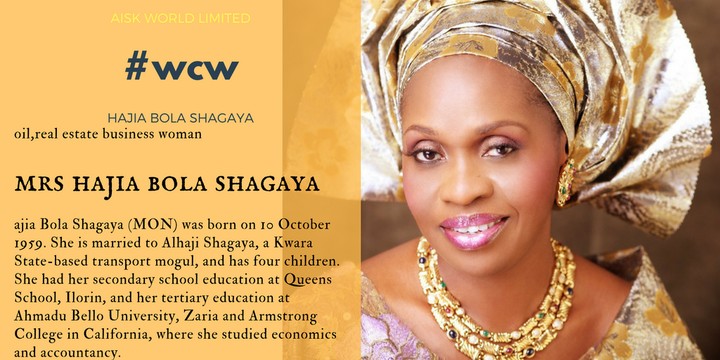 WCW.....MRS HAJIA BOLA Shagaya.an Oil And Real Estate Business  Mogul.#aiskworld - Celebrities - Nigeria