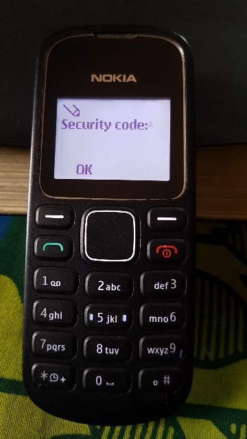 Nokia 1280 Security Master Code - Help - Phones - Nigeria