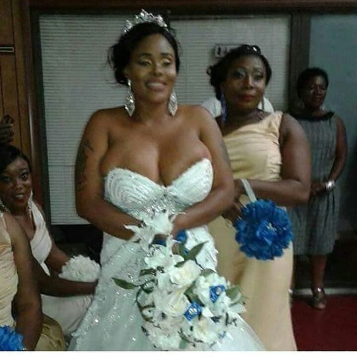 Busty Bride Flaunts Her Gigantic Boobs In Racy Wedding Dress, Media React -  Romance - Nigeria