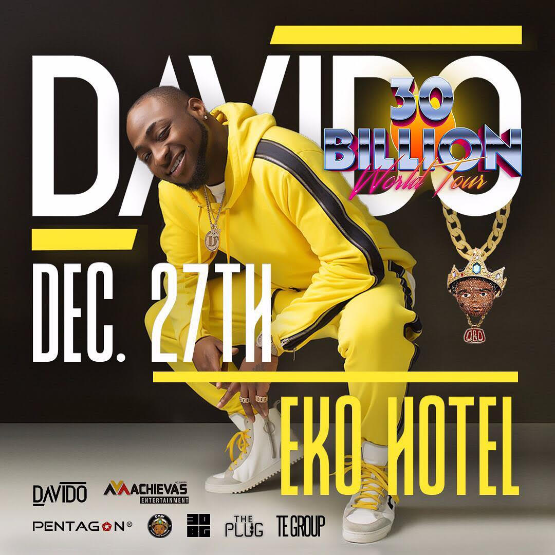 Davido's "30 Billion Concert" Live In Lagos (Photos) Music/Radio
