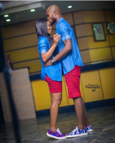 Couple Rock Matching Shorts In Pre-Wedding Photos - Romance - Nigeria