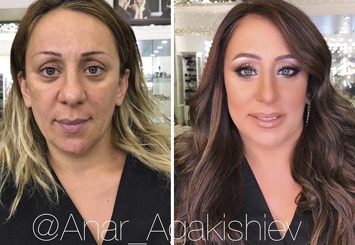 Make Up Artist Makes Clients As Old As 80 Look Decades YoungerPhoto