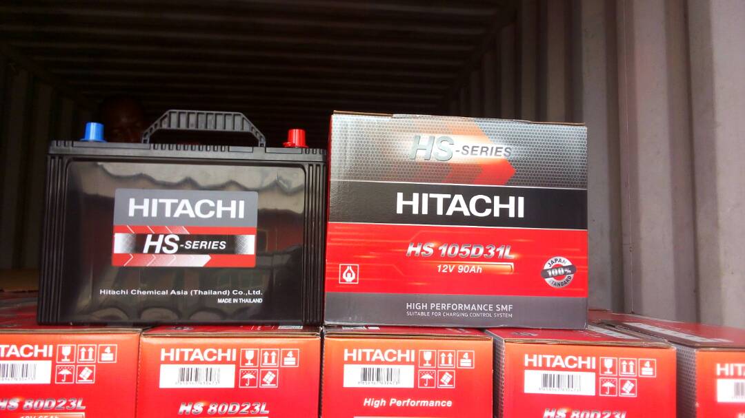 Original Hitachi Car Batteries Now Available In Nigeria - Autos - Nigeria