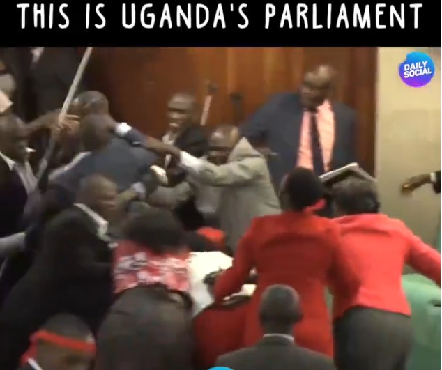 Uganda S Parliament Members In Serious Fight Video Foreign Affairs Nigeria