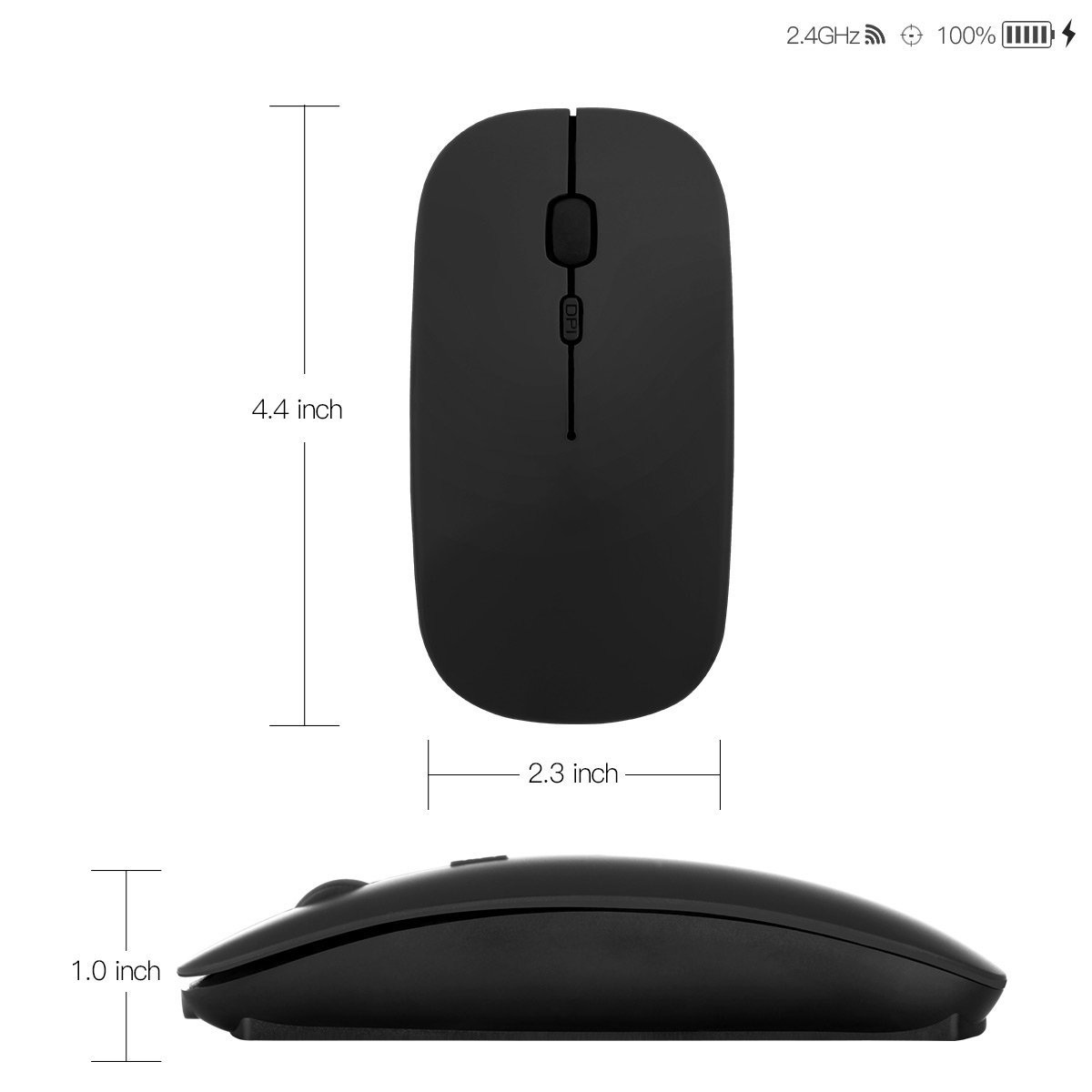 The All New Rechargeable Wireless Mouse - Never Buy Battery Again ...