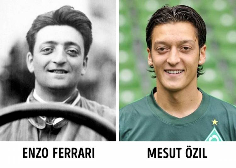 Incredible coincidence? Enzo Ferrari and Mesut Özil — Steemit