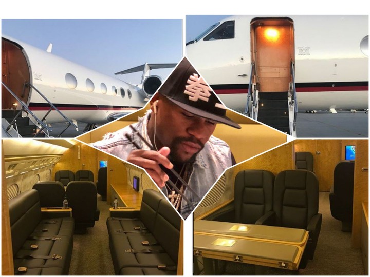 Inside Floyd Mayweather's swanky new private jet - Luxurylaunches