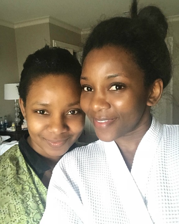 Genevieve Nnaji Shares Beautiful Pictures With Her Daughter