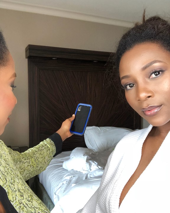 Genevieve Nnaji Shares Beautiful Pictures With Her Daughter